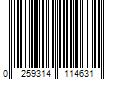 Barcode Image for UPC code 02593141146334