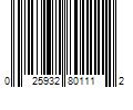 Barcode Image for UPC code 025932801112