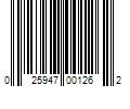 Barcode Image for UPC code 025947001262