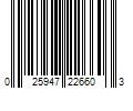 Barcode Image for UPC code 025947226603