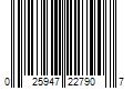 Barcode Image for UPC code 025947227907