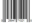 Barcode Image for UPC code 025947710218