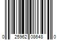 Barcode Image for UPC code 025962086480