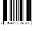 Barcode Image for UPC code 02596748501018