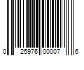 Barcode Image for UPC code 025976000076