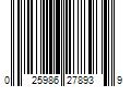 Barcode Image for UPC code 025986278939