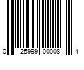 Barcode Image for UPC code 025999000084