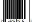 Barcode Image for UPC code 026000001328