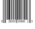 Barcode Image for UPC code 026000006903