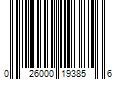 Barcode Image for UPC code 026000193856