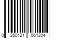 Barcode Image for UPC code 02601215612033