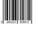 Barcode Image for UPC code 0260233809812