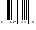 Barcode Image for UPC code 026024730303