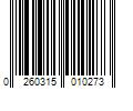 Barcode Image for UPC code 0260315010273