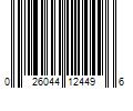 Barcode Image for UPC code 026044124496