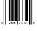 Barcode Image for UPC code 026057217109