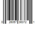 Barcode Image for UPC code 026057363721