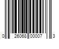 Barcode Image for UPC code 026068000073