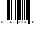 Barcode Image for UPC code 026073000082