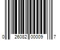 Barcode Image for UPC code 026082000097