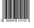 Barcode Image for UPC code 0260846010100