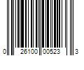 Barcode Image for UPC code 026100005233