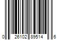 Barcode Image for UPC code 026102895146