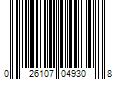 Barcode Image for UPC code 026107049308