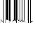 Barcode Image for UPC code 026107090614