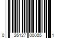 Barcode Image for UPC code 026127000051