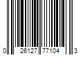 Barcode Image for UPC code 026127771043