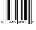 Barcode Image for UPC code 026127843412