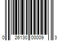 Barcode Image for UPC code 026130000093