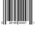 Barcode Image for UPC code 026145000071