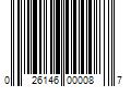 Barcode Image for UPC code 026146000087