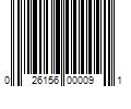 Barcode Image for UPC code 026156000091