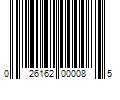 Barcode Image for UPC code 026162000085