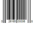 Barcode Image for UPC code 026165000068