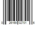 Barcode Image for UPC code 026169027016