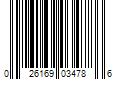 Barcode Image for UPC code 026169034786