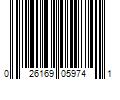 Barcode Image for UPC code 026169059741