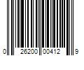 Barcode Image for UPC code 026200004129