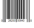 Barcode Image for UPC code 026200009438