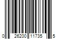 Barcode Image for UPC code 026200117355