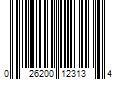 Barcode Image for UPC code 026200123134