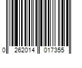 Barcode Image for UPC code 0262014017355