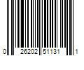 Barcode Image for UPC code 026202511311