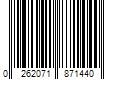 Barcode Image for UPC code 0262071871440