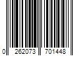 Barcode Image for UPC code 0262073701448