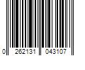 Barcode Image for UPC code 02621310431049